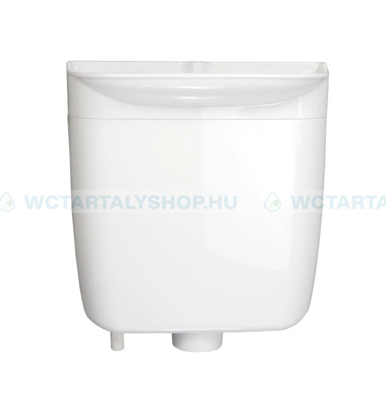 ECOSYSBOX Round WC tartály műanyag váz és mosdós tető Round WC tartály alkatrészek - Fehér - ABS műanyag - ECOSYSBOX Round WC tartály alkatrészek