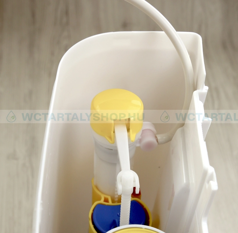 ECOSYSBOX Round WC tartály teljes víz beeresztő egység Round WC tartály alkatrészek - Műanyag - ECOSYSBOX Round WC tartály alkatrészek